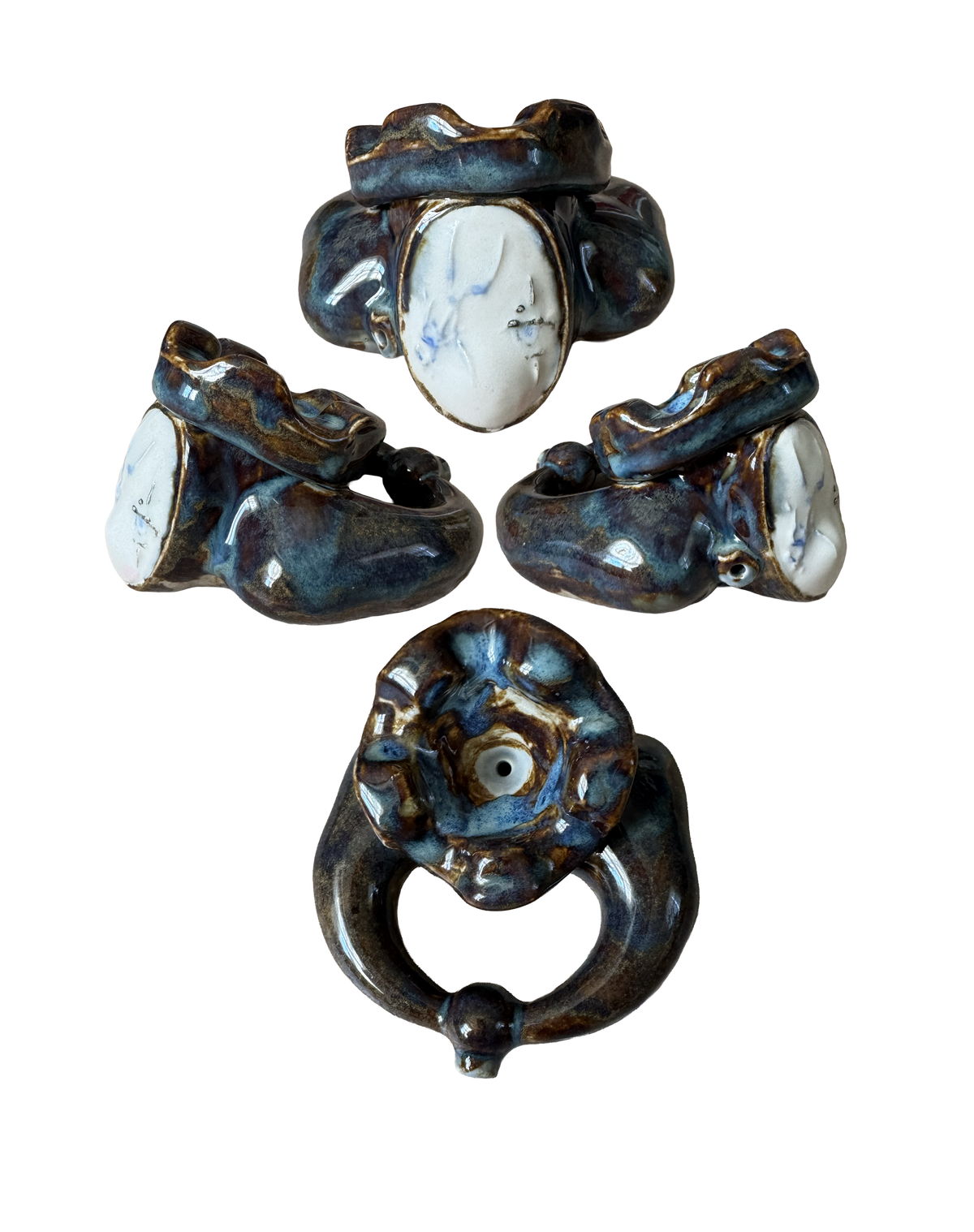 Blue Eyed Fate Ceramic Sculpture 1/1