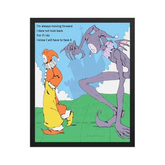 Jester Takes A Walk Poster