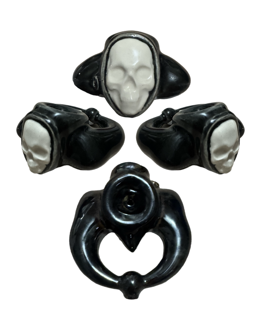 Classic Reaper Ceramic Sculpture